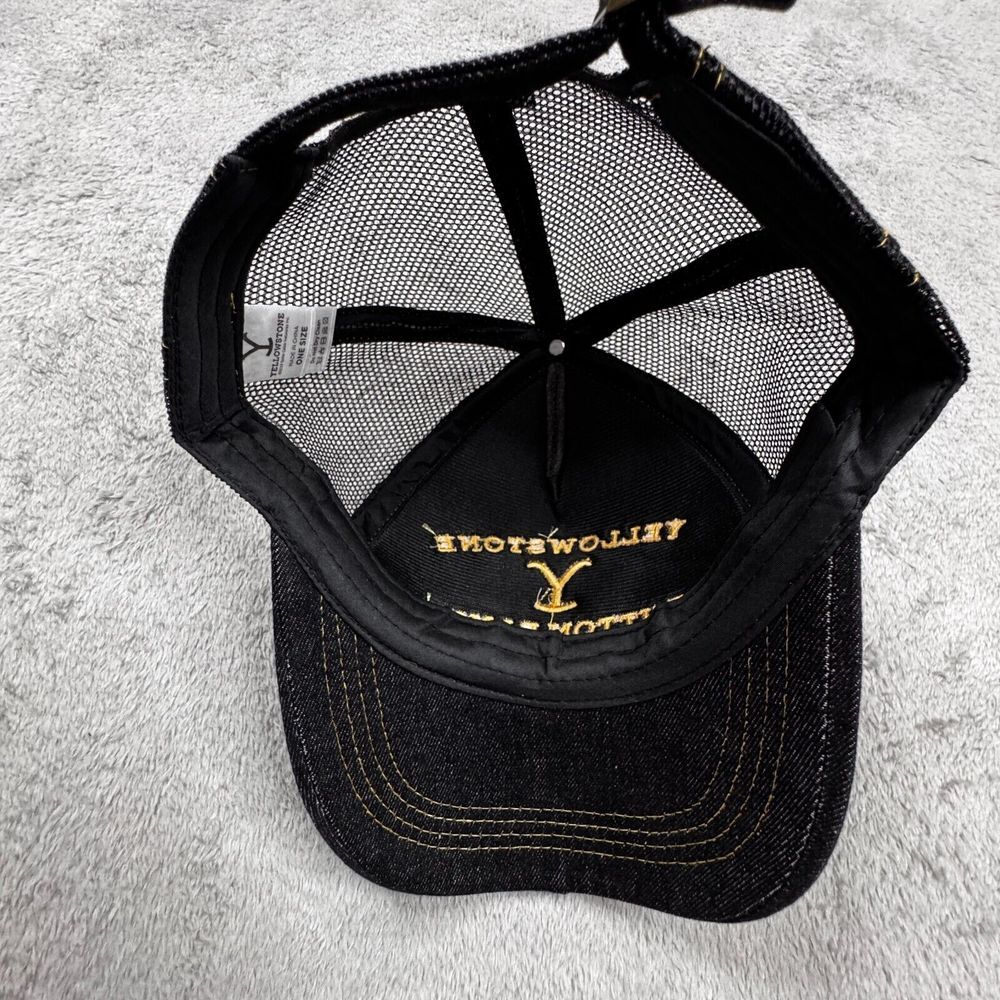 Yellowstone Dutton Ranch Mesh Hat One Size Adjustable NWOT - Picture 5 of 8
